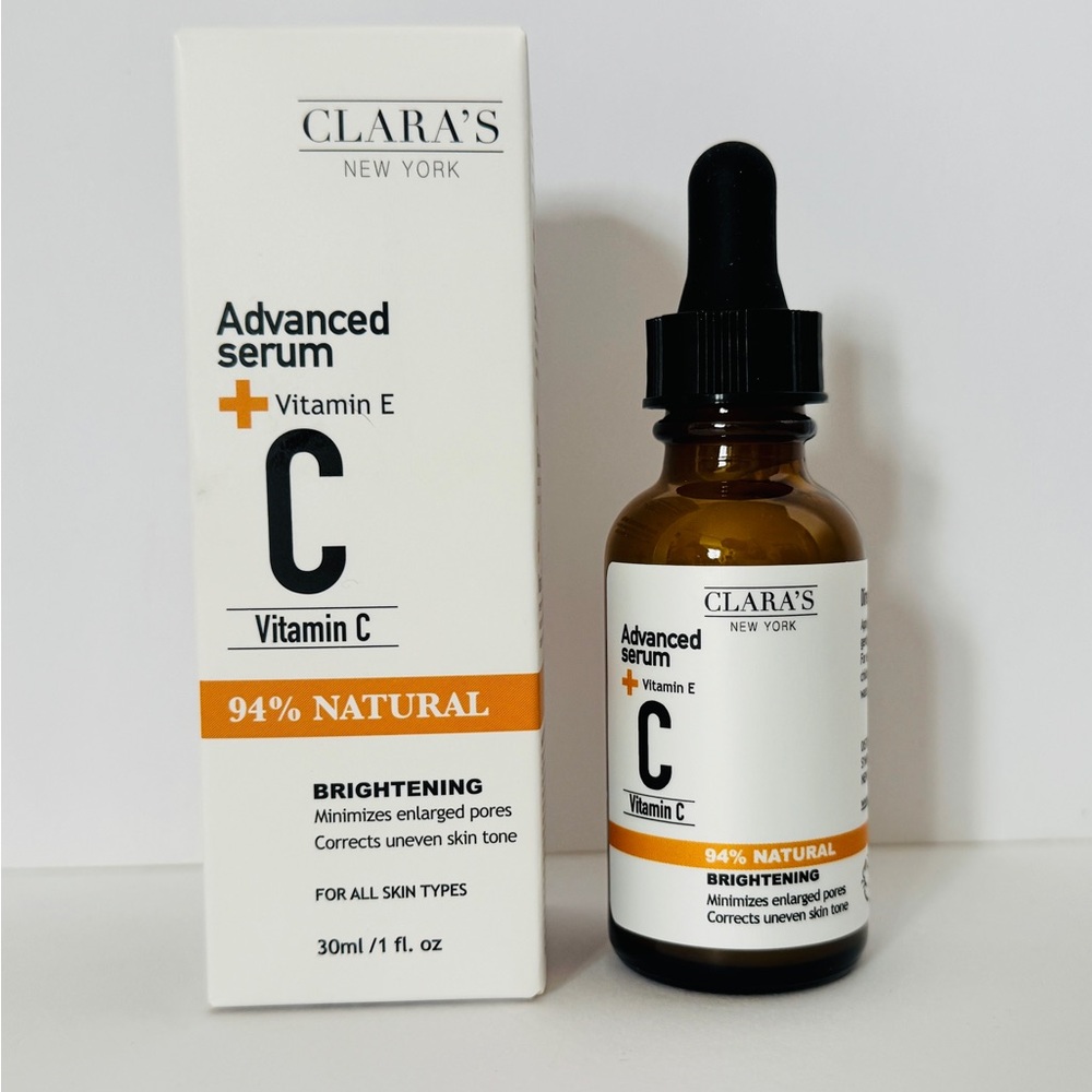 Clara’s Vitamin C Brightening Serum - Natural Orange